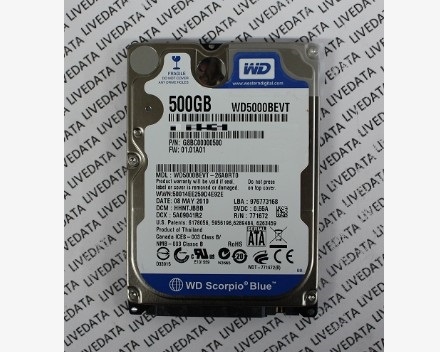 WD5000BEVT-26A0RT0