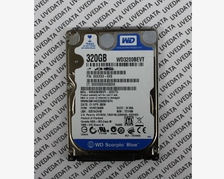 WD3200BEVT-22ZCT0