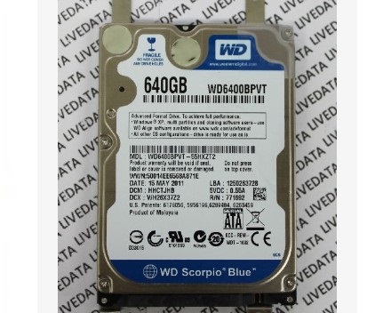 WD6400BPVT-55HXZT2