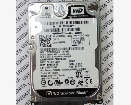 WD3200BJKT-75F4T0