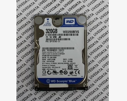 WD3200BEVS-16VAT0