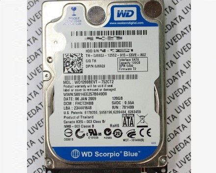 WD1200BEVT-75ZCT2